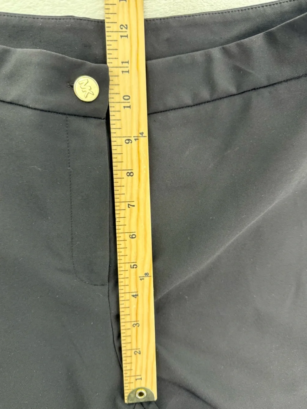 Women’s black Michael Kors Straight Leg dress pants size 12 Work Office Church